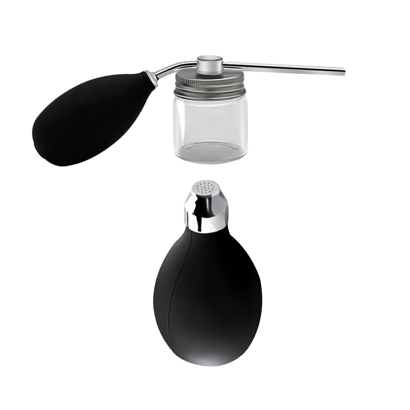 Ioensy - Botella Pulverizadora De Polvo Para Salón, Portátil, 2 Piezas, Para Belleza Y Adelgazamiento Del Cabello