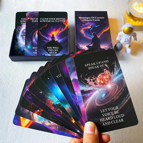 Oracle Deck Qcsdckot Mensajes del Ser Superior con Afirmaciones