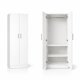 thumbnail image 1 of Closet Colgador Con Repisas Blanco 180x60x45, 1 of 3