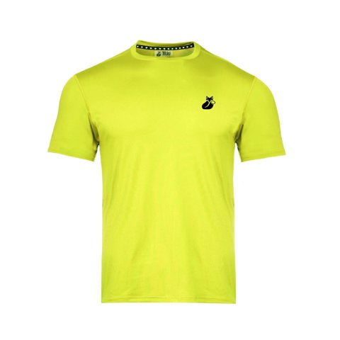 Polera Tilki Khombi Amarillo Fluor Tenis Padel