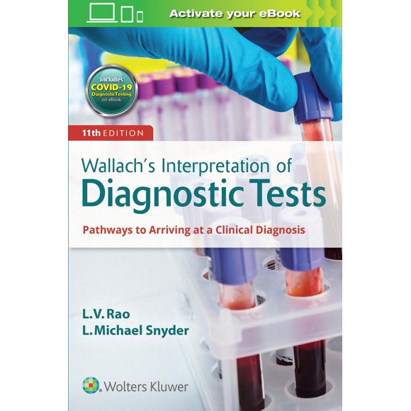 Libro WOLTERS KLUWER HEALTH Interpretación de Wallach de Pruebas Diagnósticas, 11ª Edición