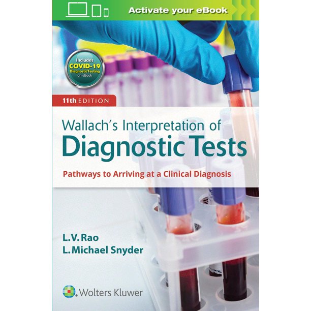 Libro WOLTERS KLUWER HEALTH Interpretación de Wallach de Pruebas Diagnósticas, 11ª Edición