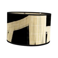 Magideal - Sala De Lámpara De Batería, Pantalla De Lámpara De Linterna De Bambú, Cubierta De Luz De Techo, Lámpara Colgante Decorativa, Cubierta De Lámpara Para Estilo B