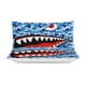 thumbnail image 3 of Hip Hop Camouflage Bape SharkBedding Sets 3 Pieces Warm Soft Duvet Cover Set for Fans Kids Teens Girls Room Decor Lightweight Breathable, 3 of 5