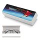thumbnail image 5 of ¿Dónde en el Mundo está Carmen Sandiego? Estuche Rígido para Gafas de Cuero PU Protector con Forro de Felpa Premium Suave para Hombres y Mujeres, 5 of 6