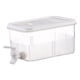 thumbnail image 5 of Dispensador de bebidas de plástico para refrigerador, dispensador de bebidas heladas con grifo, dispensador de jarra de agua potable, hervidor frío , 3L, 5 of 5