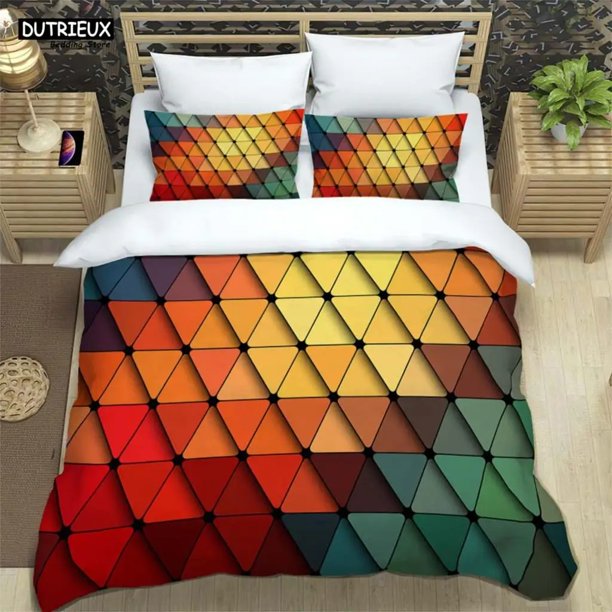 Modern Abstract Geometric Minimalist Printed Bedding Bedding Set Customized Bedding Set Soft And Comfortable
