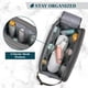 thumbnail image 4 of Neceser PAVILIA Canvas Travel Dopp Kit resistente al agua, 4 of 8