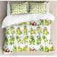 thumbnail image 1 of Indie Duvet Cover Set Group of Funky Monsters Society Different Expressions Abstract Groovy Doodle Style Decorative 3 Piece Bedding Set, 1 of 5