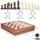 thumbnail image 3 of Juego de mesa de ajedrez y damas VAMSLOVE de madera de 38 cm, 3 of 7