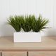 thumbnail image 5 of Planta artificial de pasto de vainilla casi natural con maceta, 5 of 5
