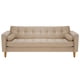 thumbnail image 1 of Sofa Retro 3cg Felpa 04 Beige, 1 of 6