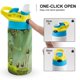 thumbnail image 4 of Rayman Botella de Agua con Tapa Pop Top de Un Toque, Acero Inoxidable, a Prueba de Fugas, para Deportes, Botella Infantil azul 12 oz, 4 of 6