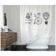 thumbnail image 1 of Cortina de baño Retro, 1 of 2
