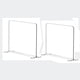 thumbnail image 3 of 2 Divisores De Estantes De Acrílico Transparente, Organizador Para Dormitorio, Armario, Cocina, 3 of 5