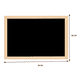 thumbnail image 2 of Pizarra negra con marco de madera para tizas 60x90 cm pared, 2 of 3