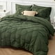 thumbnail image 2 of Juego de edredón Bedsure King Size, verde oliva, 7 piezas, 2 of 3