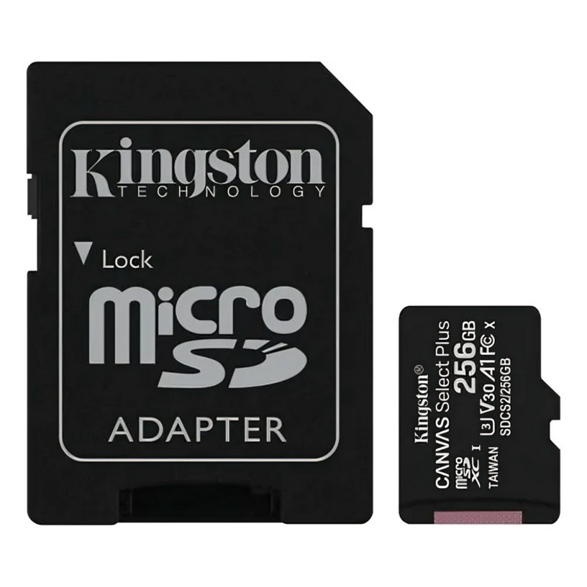 Kingston - Memoria Microsd C/adapt Select Plus 256gb Sdcs2/256gb