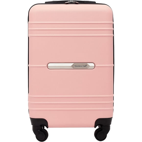 Maleta Carry On Travelers Club Richmond 22 Pulgadas Rose Gold