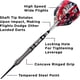 thumbnail image 3 of Juego de dardos Viper Blitz con 95% de punta de acero tungsteno, 22 g, con funda, 3 of 6
