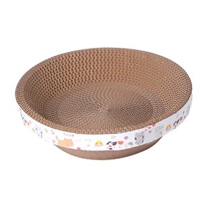 Ioensy - Almohadilla Corrugada Para Rascar, Garra Para Pulir, Rascador Para Gatos, Cartón Para Gatos De Interior M