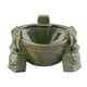 thumbnail image 1 of Cuenco De Cerámica Para Ponchar, Diseño De Tres Patas, Tazas Tiki, Taza Para Beber Para Bar, Hogar, Verde, 1 of 5