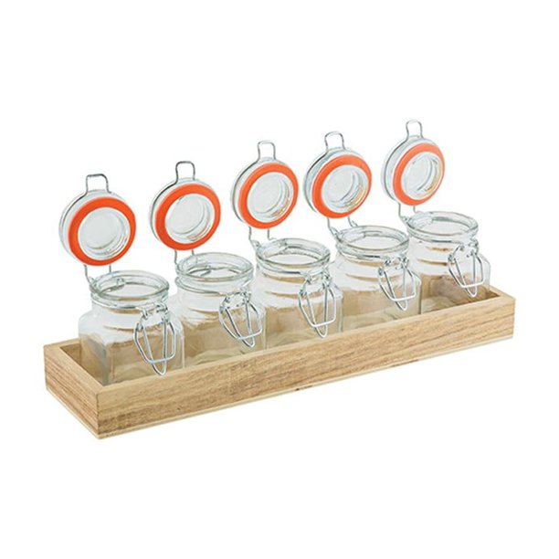 SET DE SEIS PIEZAS DE FRASCOS 71 cc