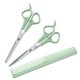 thumbnail image 1 of Kit de tijeras para cortar el pelo, juego de tijeras de peluquería para hombres, mujeres, mascotas, salón de belleza en casa, kit de corte de barbería, 1 of 6