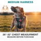 thumbnail image 3 of Embark No Pull Dog Harness, Reflective Adjustable Training Vest, Medium, 3 of 3