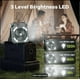 thumbnail image 2 of LED Solar-Powered Portable Outdoor Fan with USB Charging, Foldable Design for Camping and Desktop Use, Portable Fan, Portable Fan with USB, 2 of 2