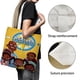 thumbnail image 3 of Weather Hunters Bolso de tela con estampado de lienzo para mujer, bolsa de compras reutilizable y estética, con cremallera interior, regalo para mujer, 35 × 40 cm., 3 of 6