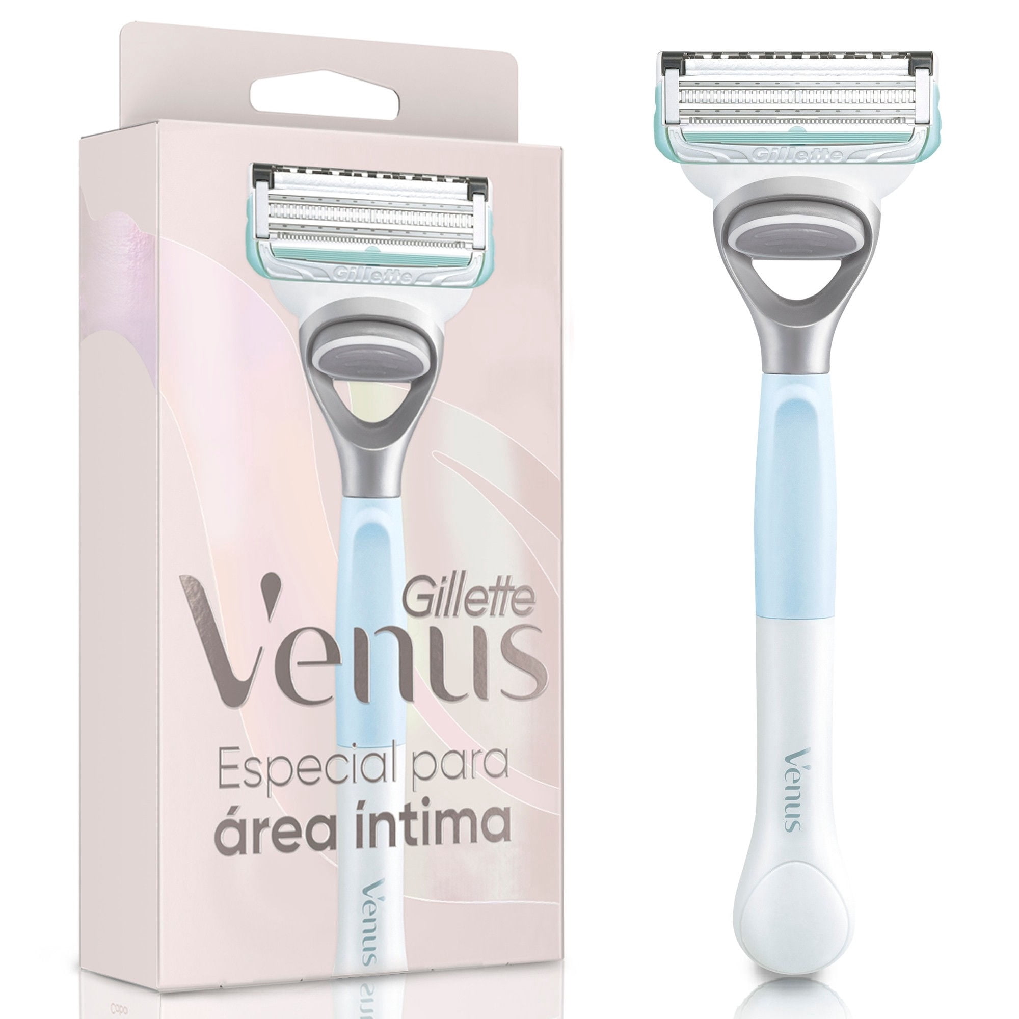 Máquina De Afeitar Recargable Gillette Venus Especial Para Área Íntima