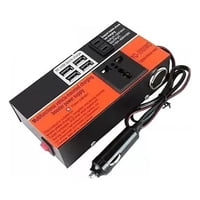 Genérico - Cargador Auto Inversor De Voltaje Corriente 12V 220V 1.5K