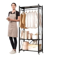 Prochef - Closet Abierto Plegable De Acero 158X71X32 Cm.