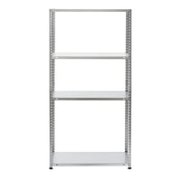 Recilock - Estanteria Metalica Galvanizada 75X30 Cm 4 Niveles