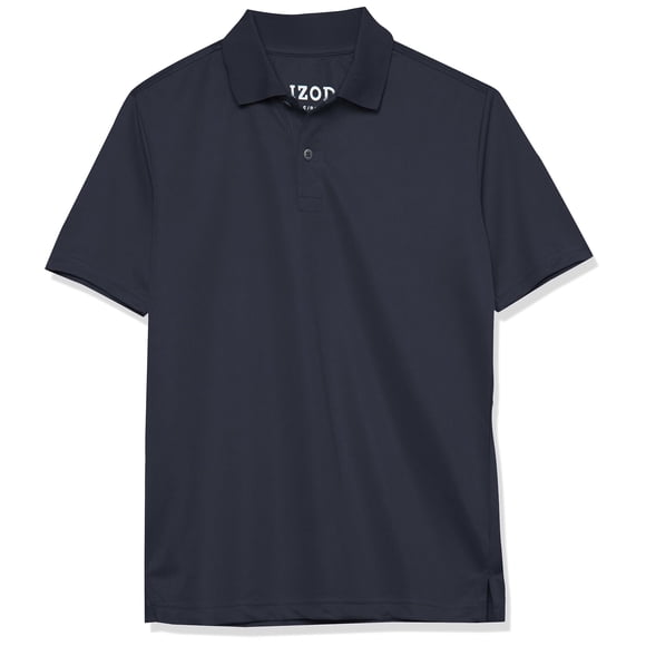 Polo Izod para niños, uniforme escolar Performance 4T, azul marino