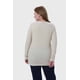 thumbnail image 3 of Polera Mujer Cuello V Rib Beige, 3 of 4