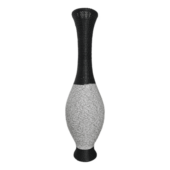 Genérico - Florero Jarrón Decorativo Tejido Moderno 100 Cm M15