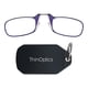 thumbnail image 1 of Funda rectangular con llavero ThinOptics para gafas de lectura, 1 of 7