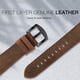 thumbnail image 3 of Correa de reloj EDIMENS compatible con piel Apple Watch de 46 mm a 42 mm, 3 of 9
