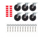 thumbnail image 4 of Camilla De Mecánico Plástica Con 6 Ruedas, 4 of 5