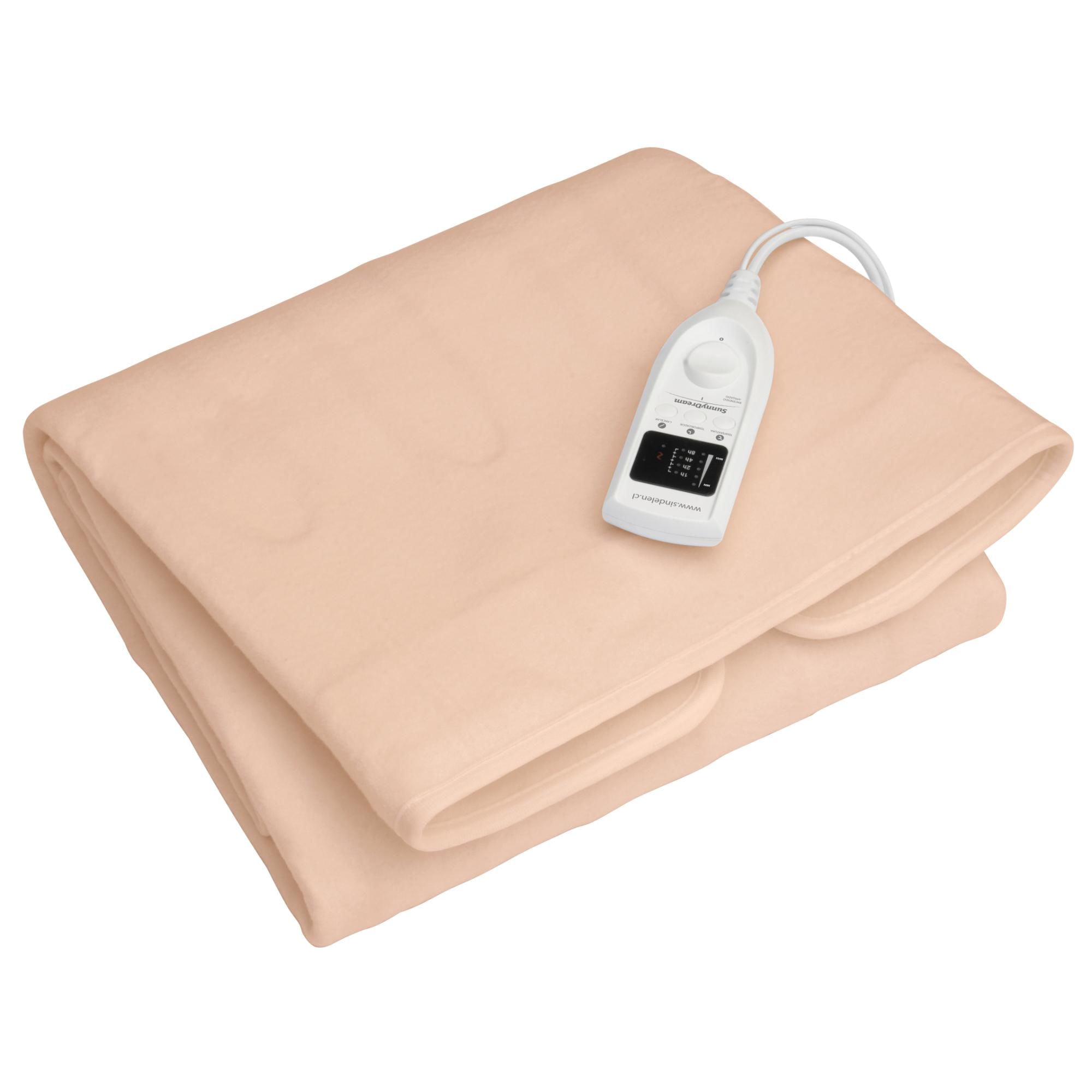 Sindelen - Calienta Cama Cc-B207Gr 1 Plaza Gris