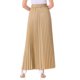 thumbnail image 3 of INSPIRE CHIC Falda Plisada para Mujer con Cintura Alta Elástica y Cinturón, Falda Maxi de Línea A Fluida 3XL Caqui, 3 of 7