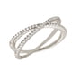 thumbnail image 2 of Anillo Elegant Confetti Sophia, chapado en oro 18k, 53 CZ, 2 of 9