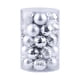 thumbnail image 4 of 34x Bolas De Navidad Adornos Colgantes Decorativos Para Bodas Festivas Plata, 4 of 5