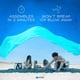 thumbnail image 3 of Sombra Beach Shade Shibumi Shade Mini® Wind-Powered® de 75 pies cuadrados, 3 of 8
