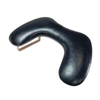 Magideal - Reposabrazos Para Manicura, Reposauñas, Reposamanos, Soporte, Soporte Para Uñas Impermeable, Cojín Para Uñas, Cojín Para Técnicos De Uñas, Arte De Uña Negro Con Pierna Blanca