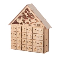 Bothyi - Calendario De Adviento Cuenta Atrás De 24 Días Decoración De 24 Días Para Ventana Navideña