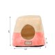 thumbnail image 5 of Cama para gato Armarkat C07CCS/MH diseño cerrado 2 en 1 naranja/beige, 5 of 7