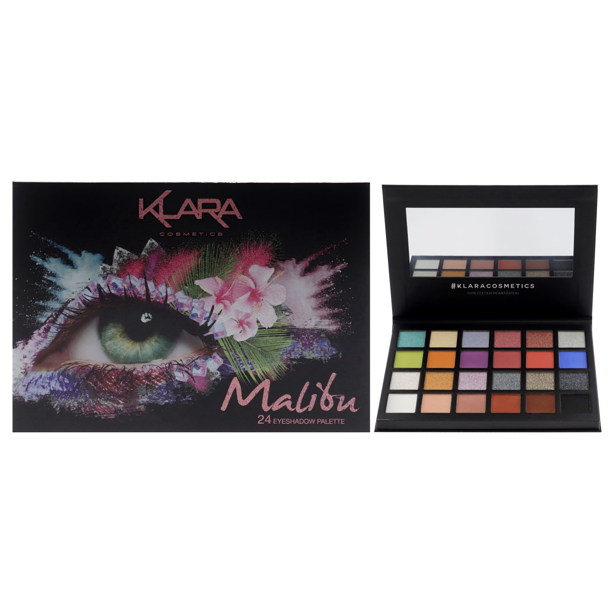 Klara - Paleta De 24 Sombras De Ojos - Malibu